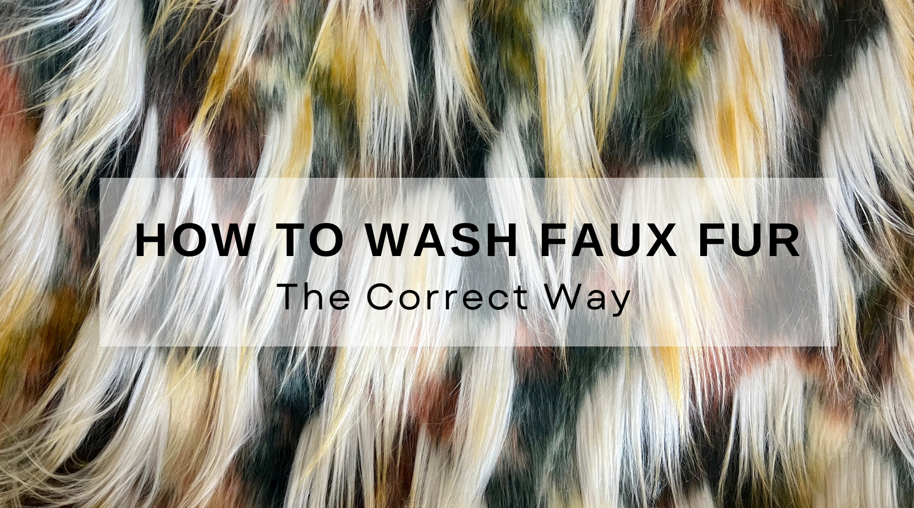 How to wash a fluffy jacket hot sale