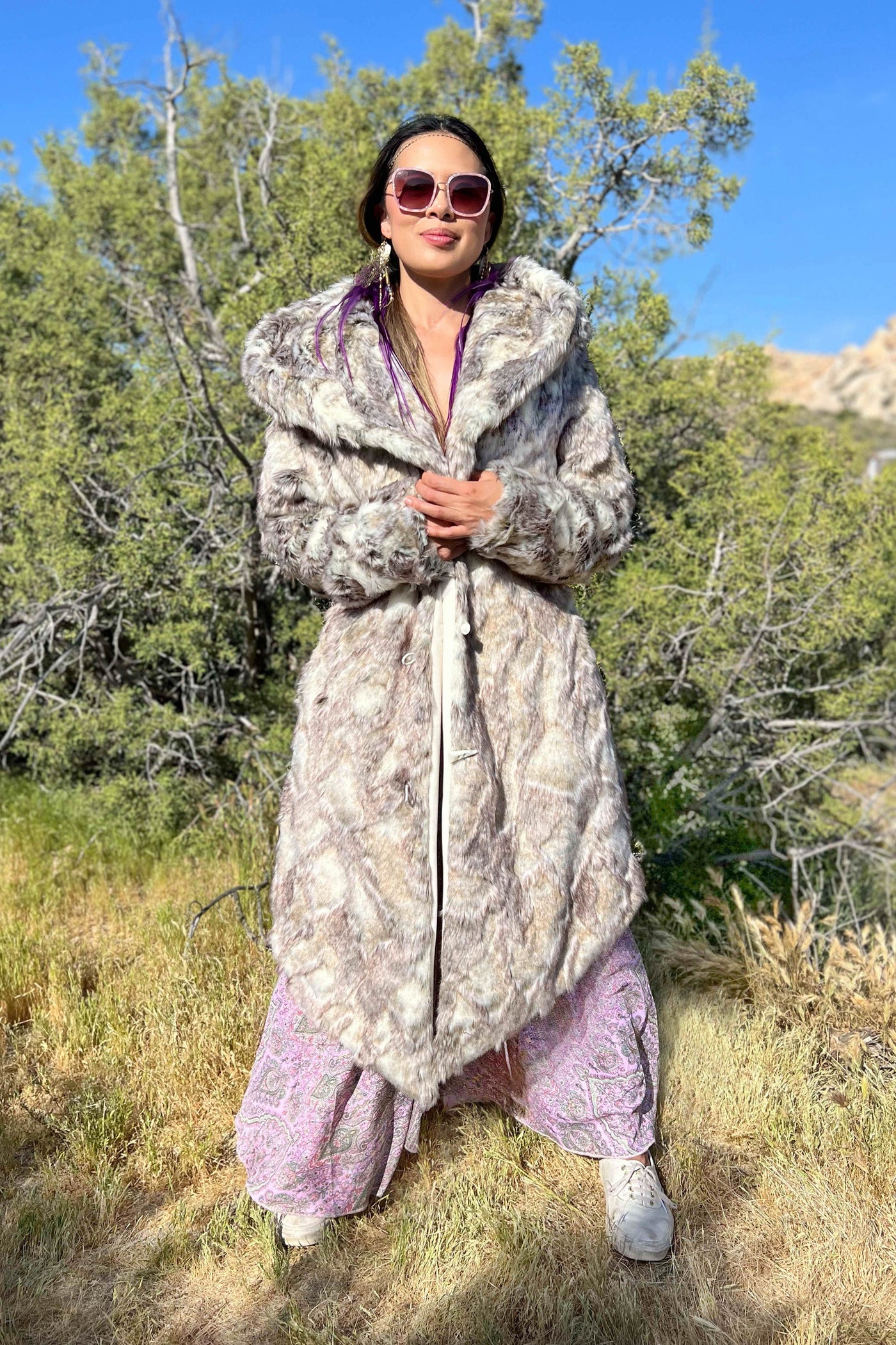 Women's Desert Warrior Coat in "Desert Wolf"