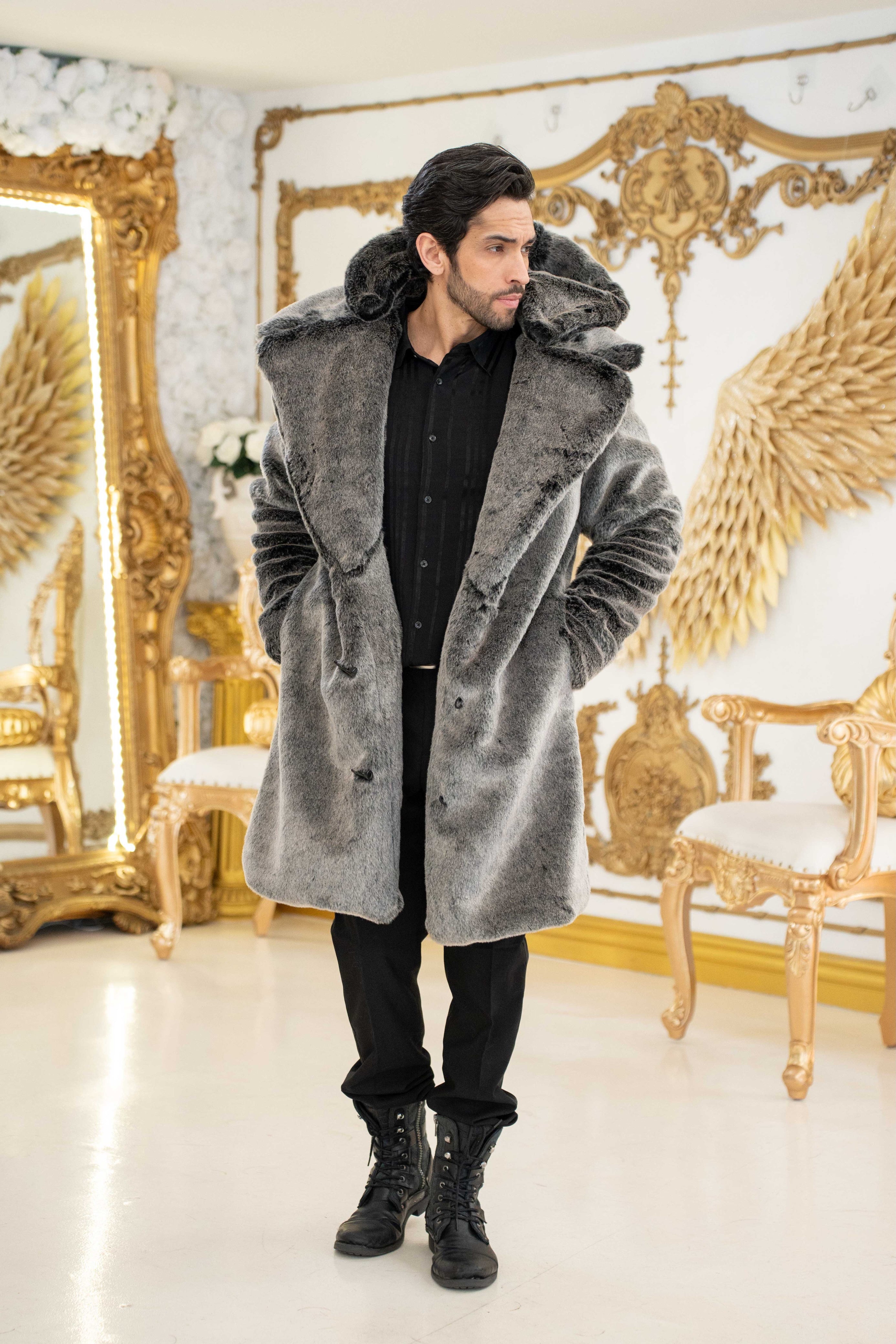 Oaxaca Jaguar Collector Edition Faux Fur Hood | Men's
