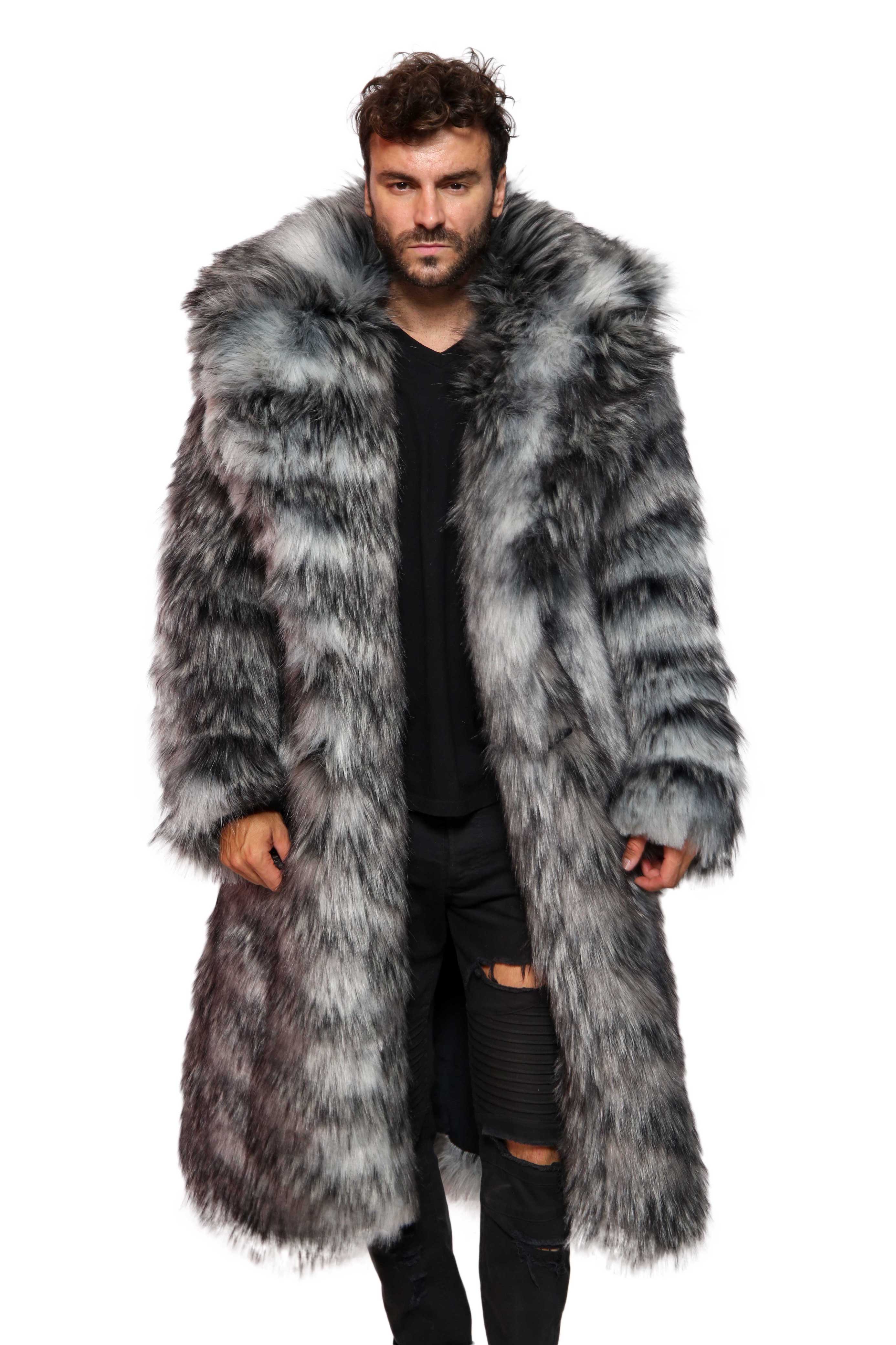 Men s Vandal Coat in Wolverine Furrocious Furr
