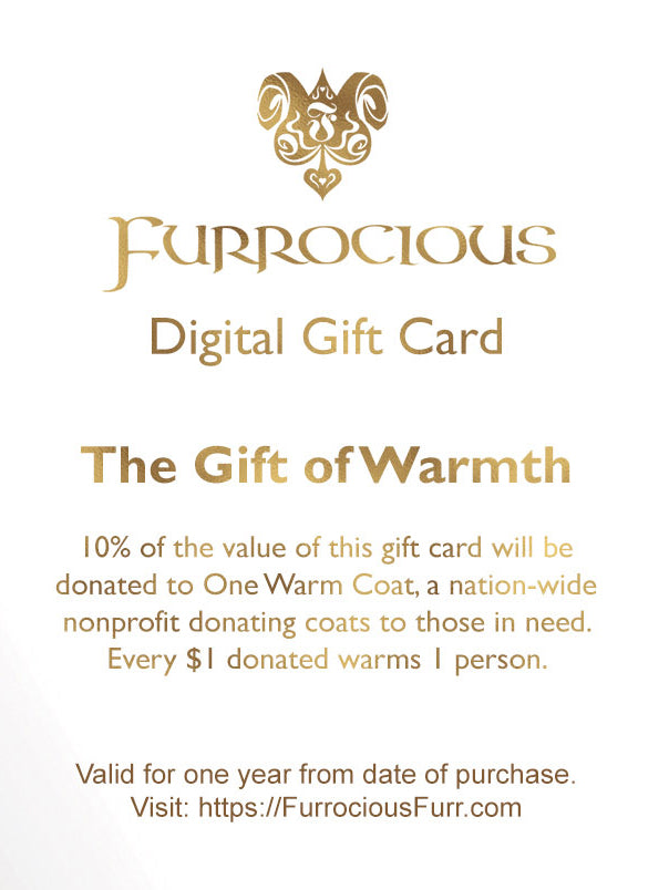 Furrocious Digital Gift Card