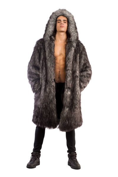 Men's Playa Coat in "Gray Wolf"