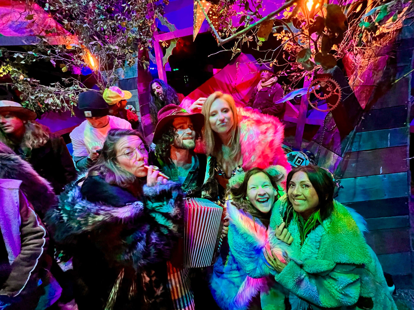 How to stay warm at Lucidity Festival, Santa Barbara, CA