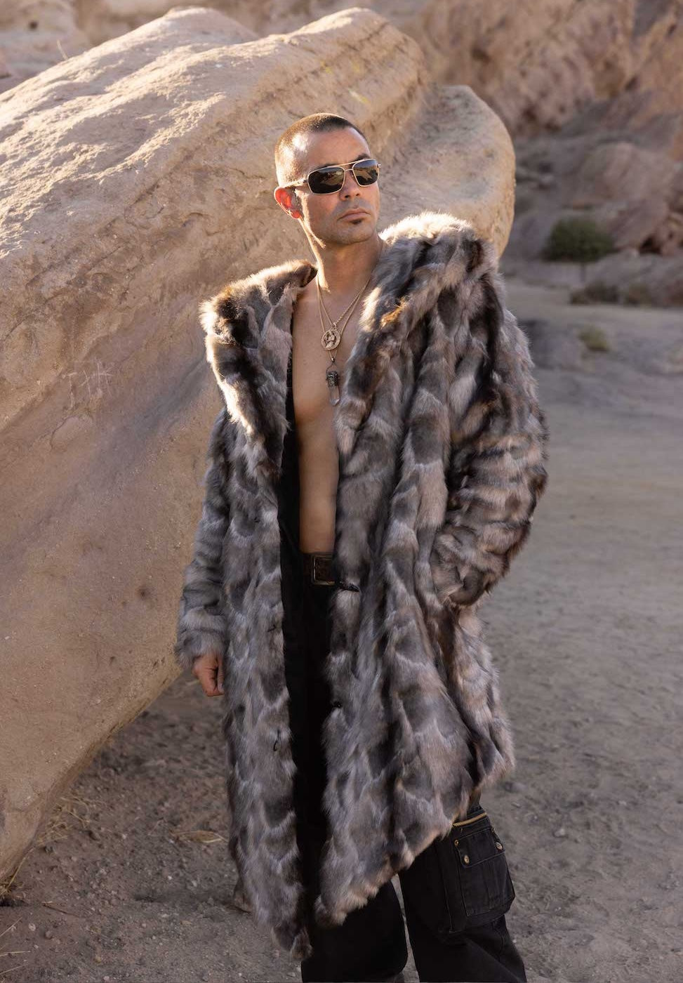 Men's Faux Fur Coats