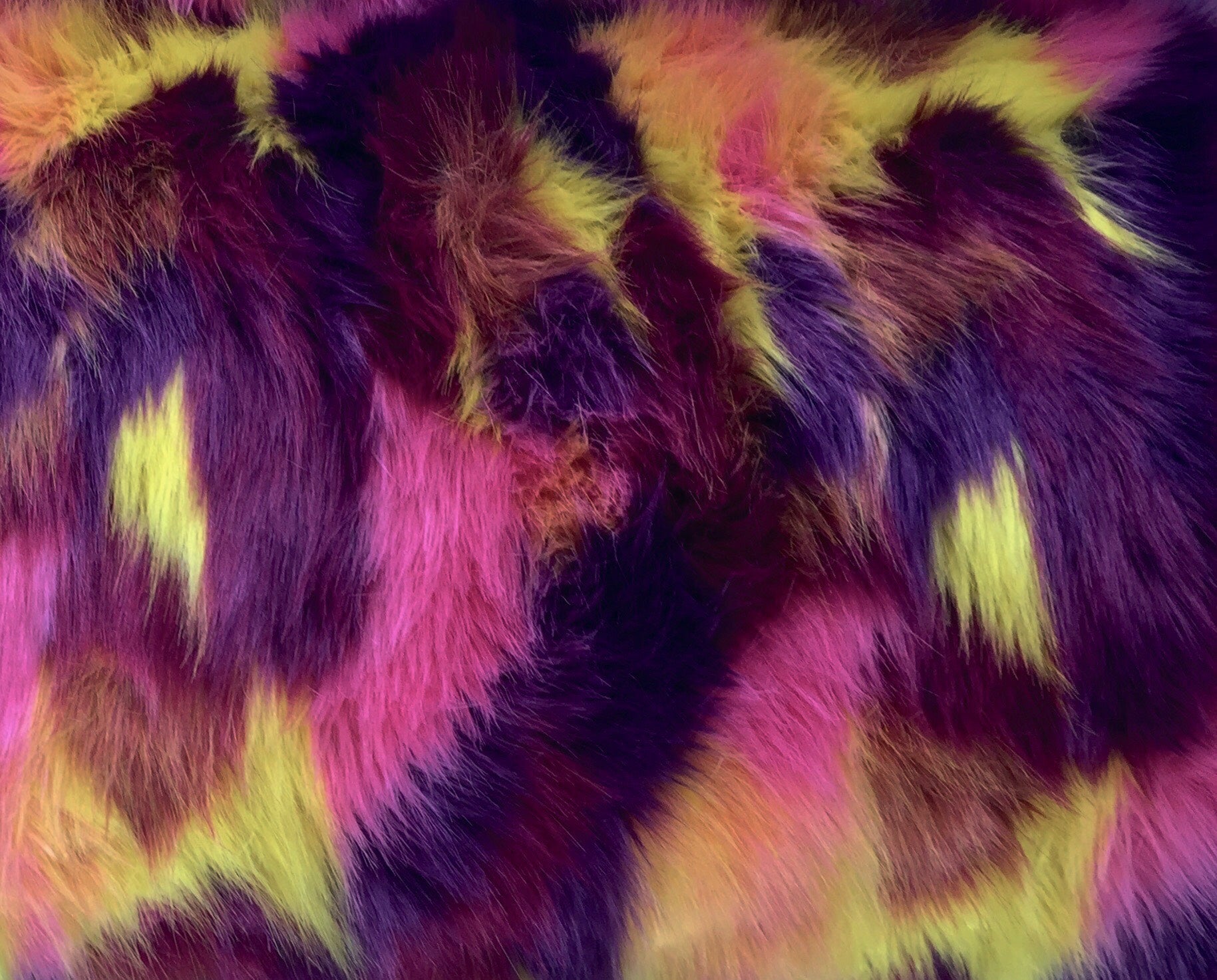 Colorful Faux Fur Swatches – Bright Fur Library – Furrocious Furr