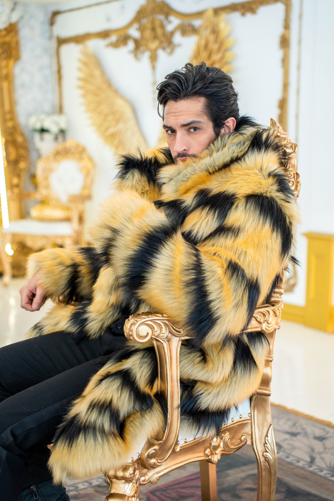 MEN'S LUXURY FAUX FUR COATS, FAKE FUR JACKETS – Page 3