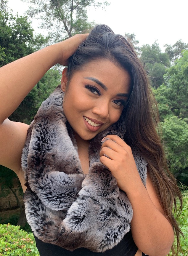 Faux Fur Infinity Scarves