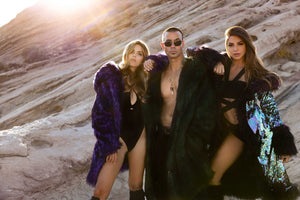 mens and Womens luxury faux fur coats