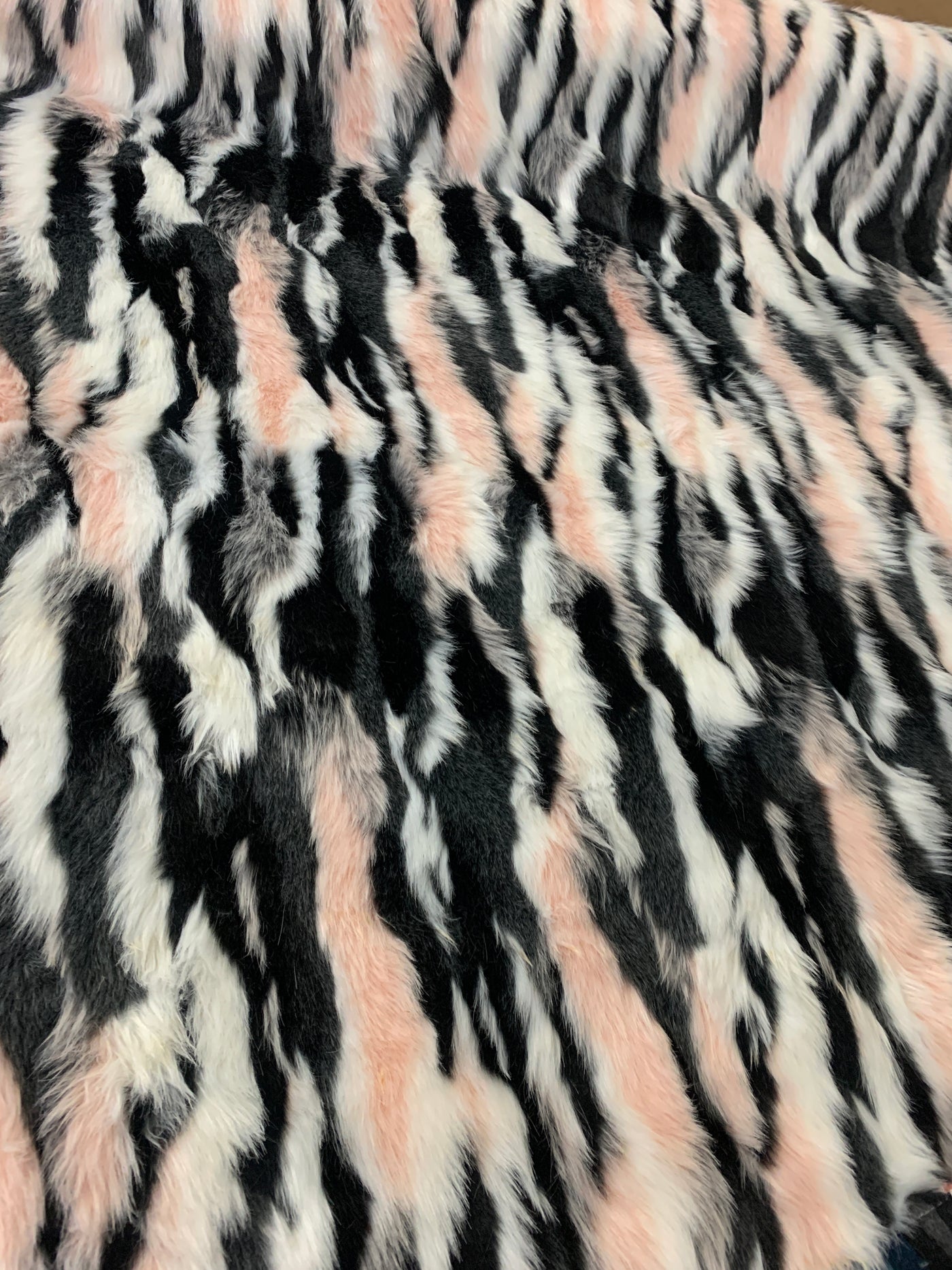 Light Pink Black White Zebra