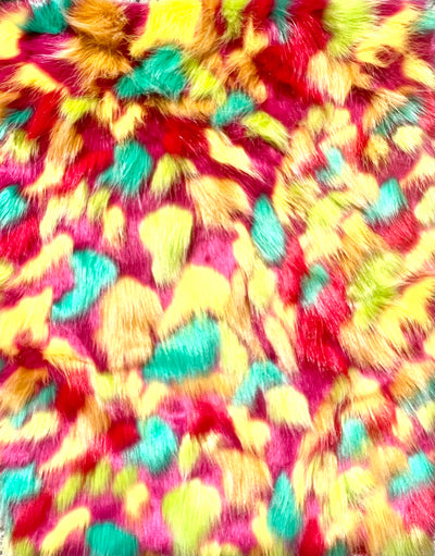 Kaleidoscope - Red Fuchsia Green