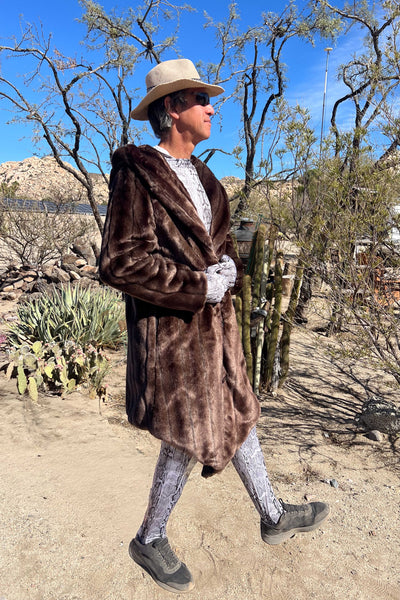 Men's Desert Warrior Coat in "Timberline" Chinchilla STOCK