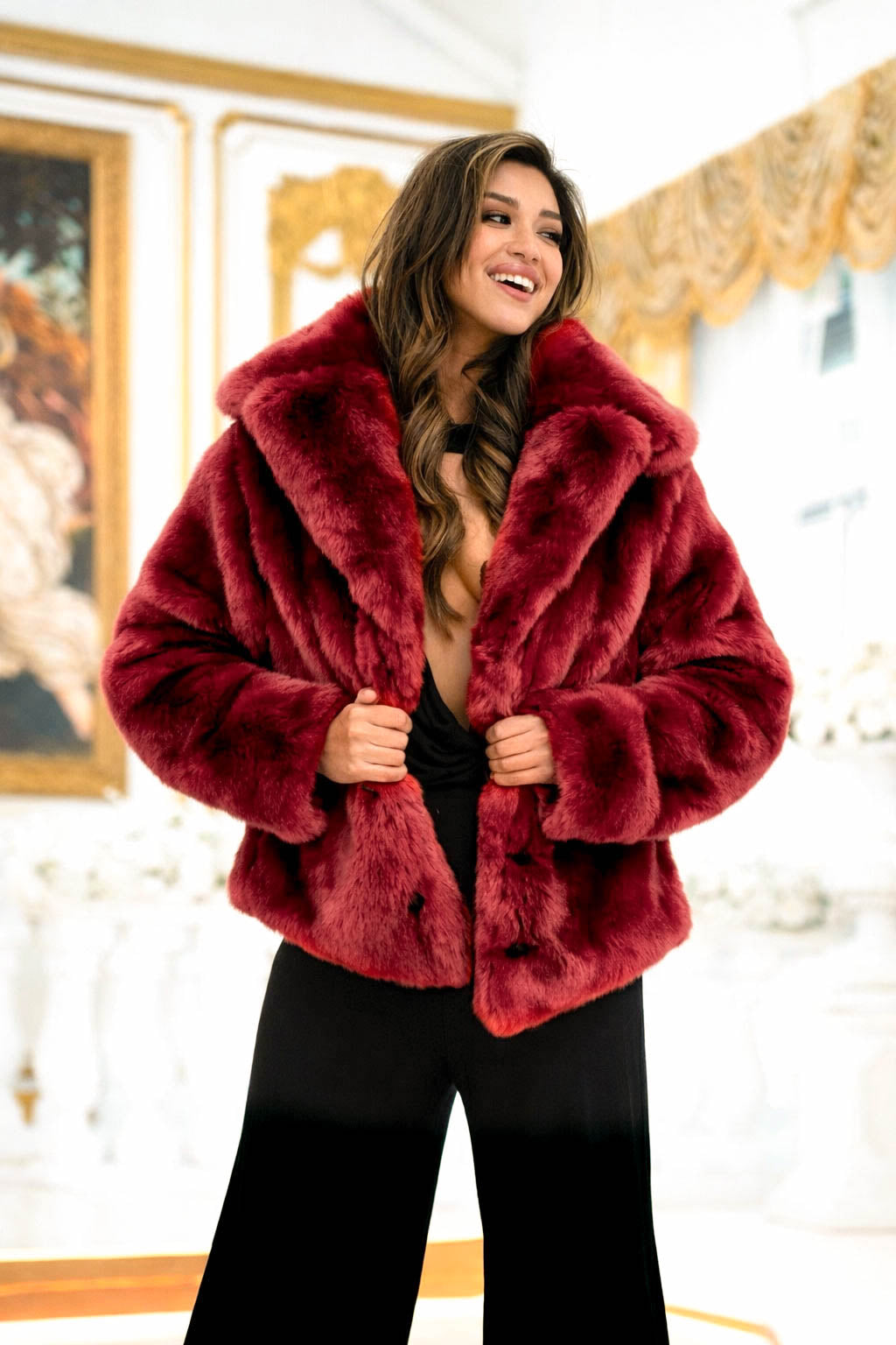 Faux Fur Coat & Vests in stock size S – Furrocious Furr