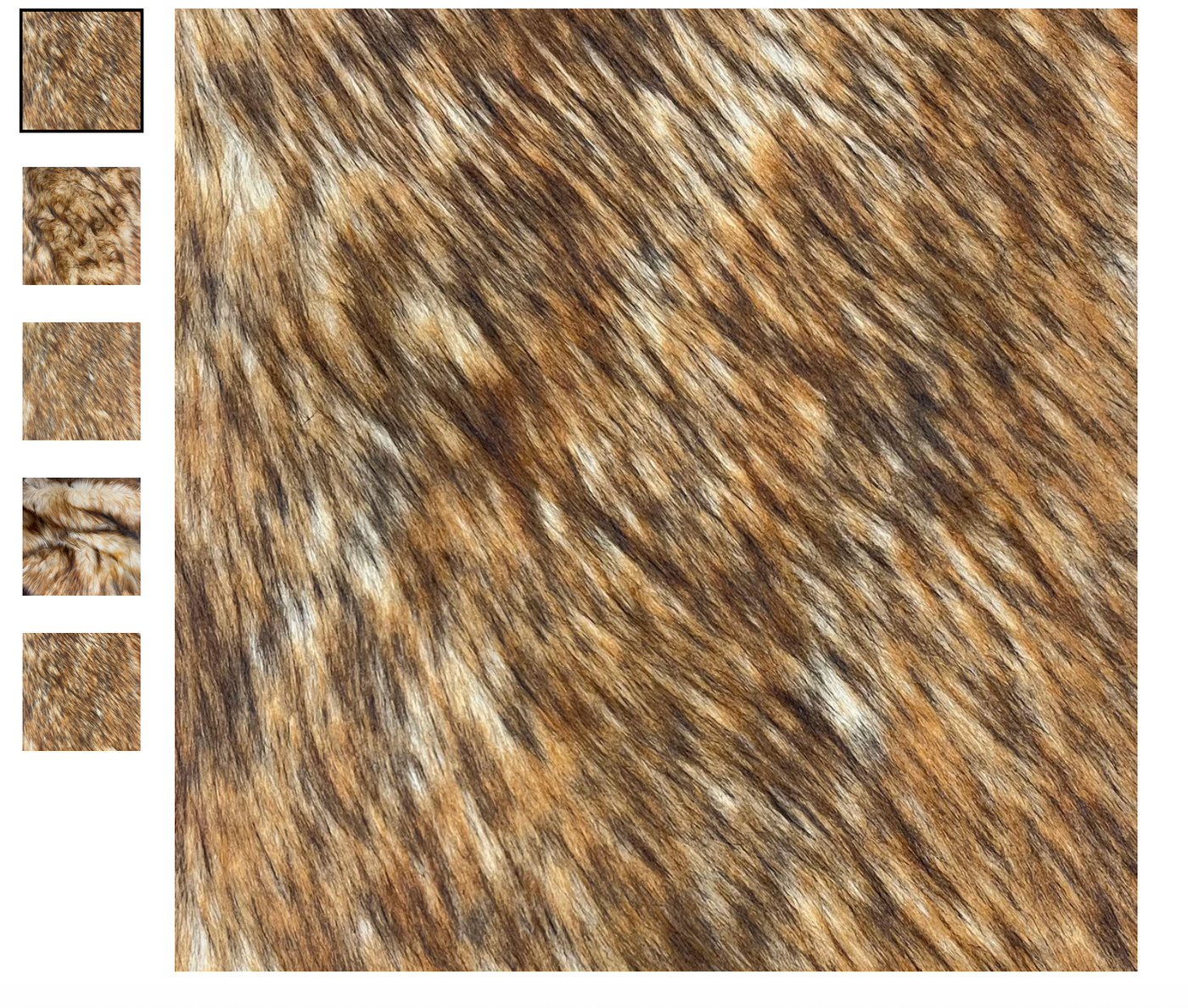 Brown Wolf Long Pile