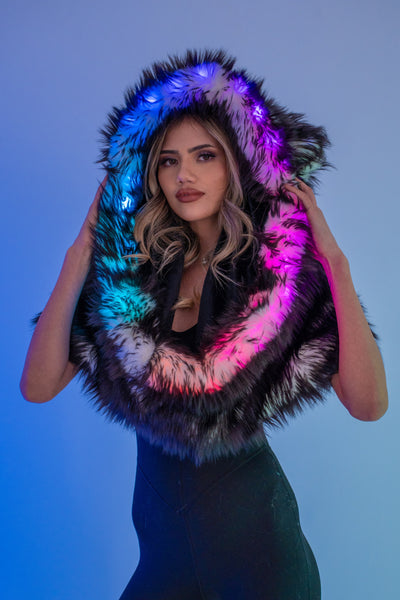 LED Simian Hood in "Just The Tip-Black"