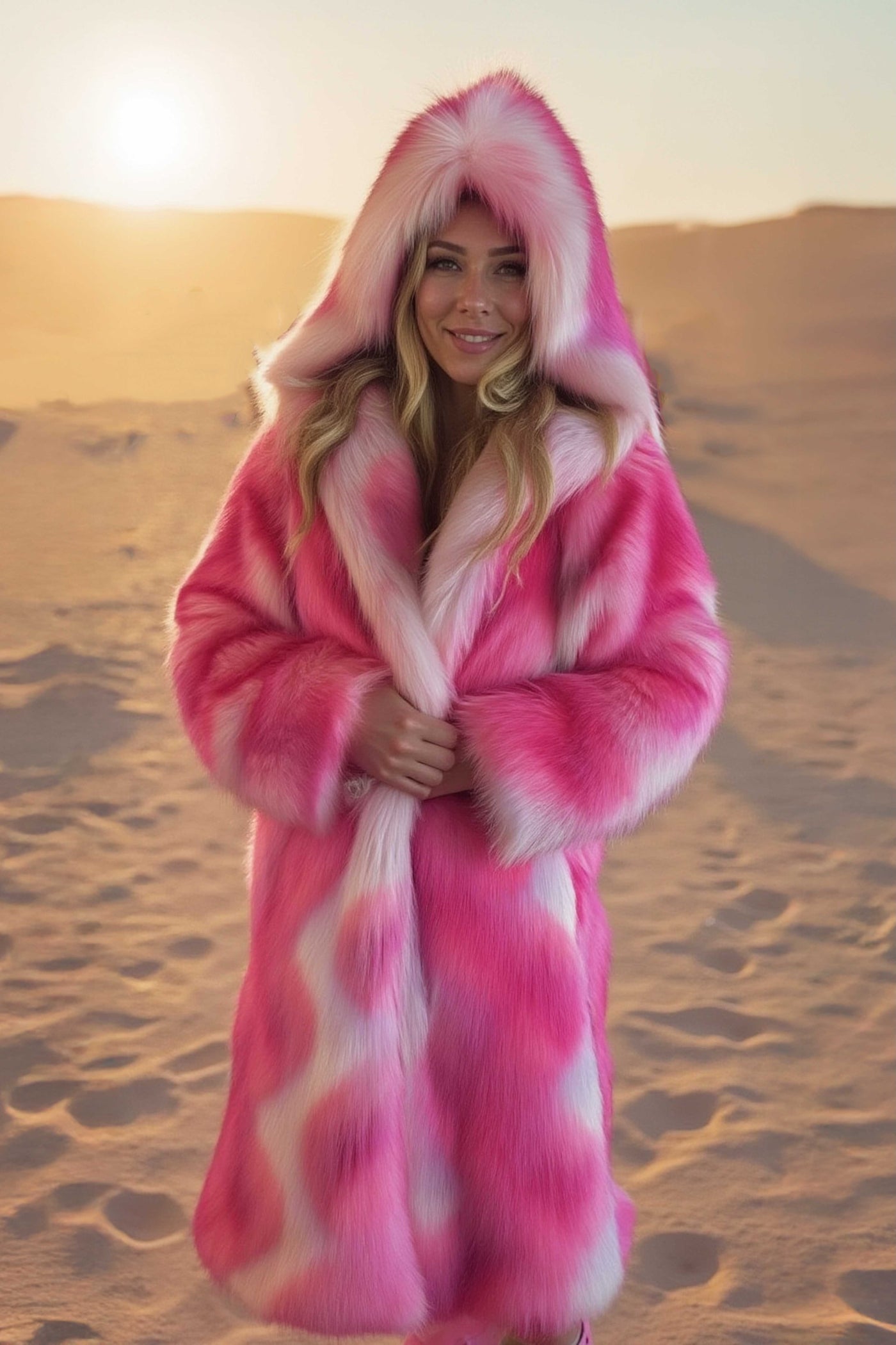 Women's Playa Coat in "Bubblicious"