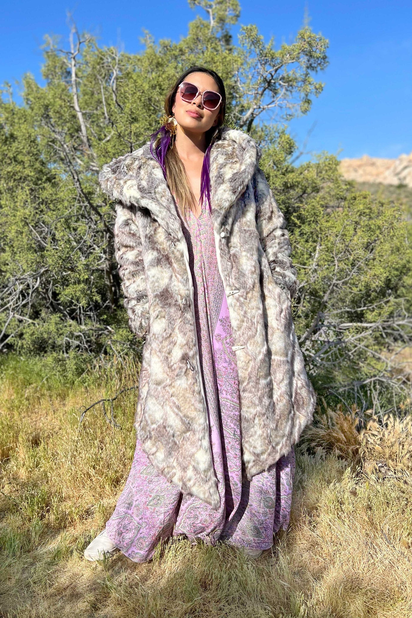 Women's Desert Warrior Coat in "Desert Wolf"