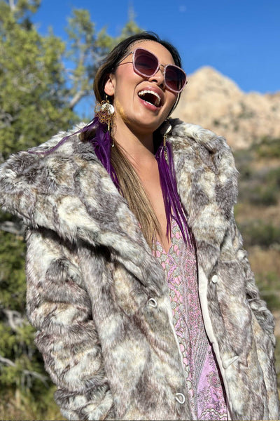 Women's Desert Warrior Coat in "Desert Wolf"