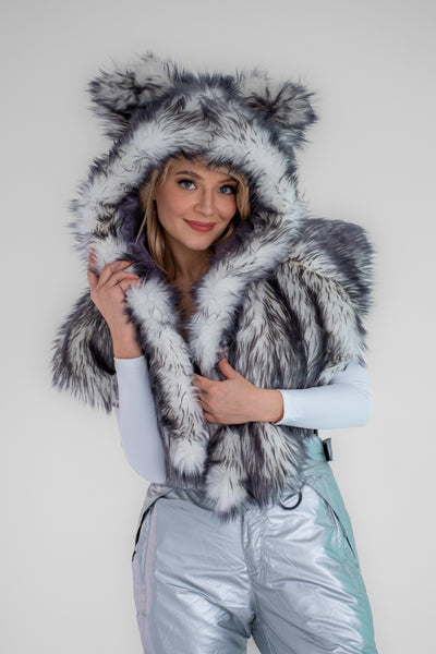 Wolf Hood in "Just The Tip-Gray"