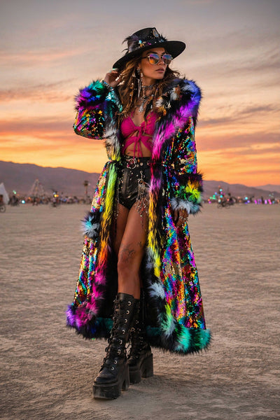 The Best Luxury Faux Fur Festival Coats, Vests & More | Furrocios Furr ...