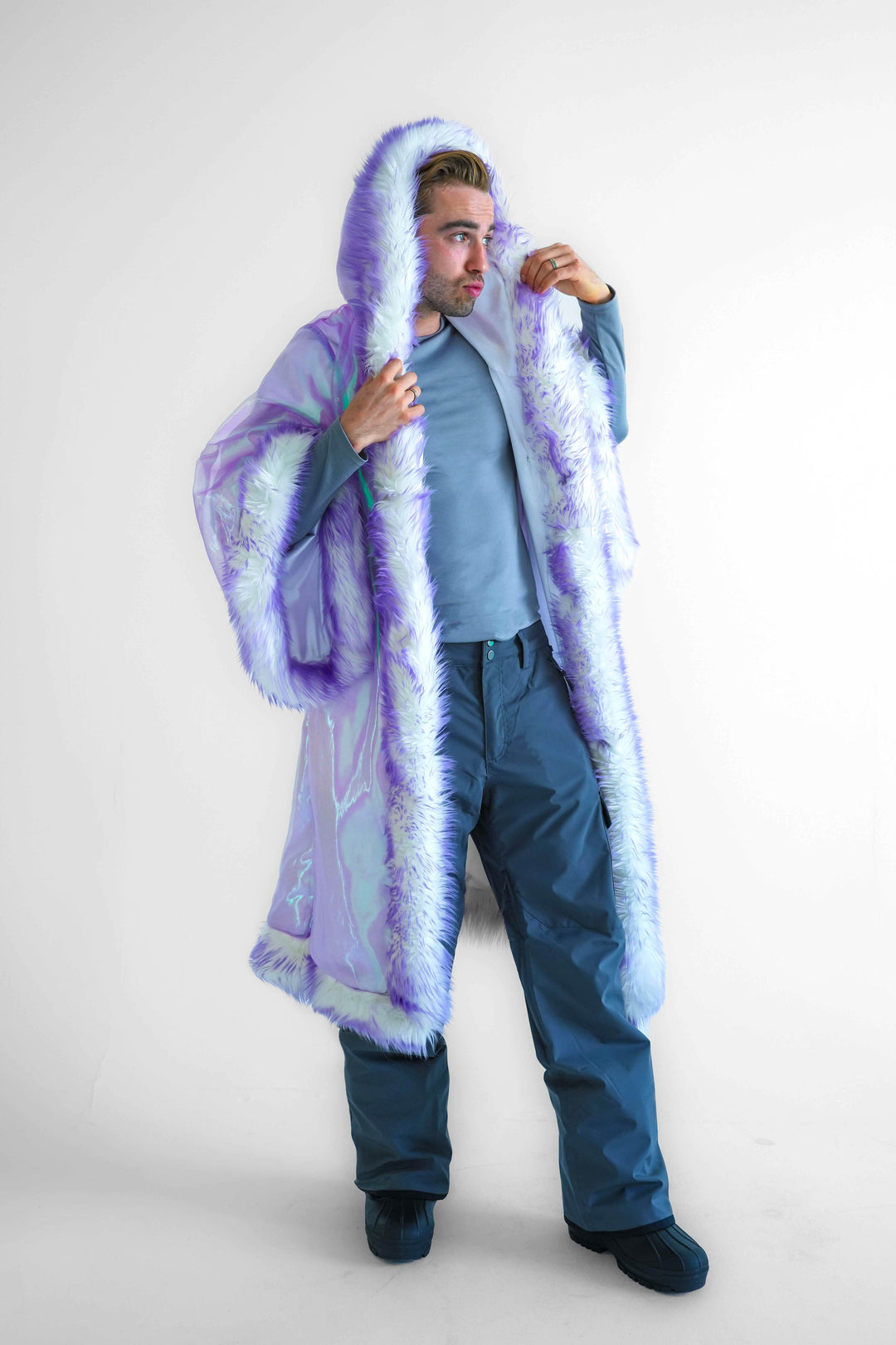 men's Sheer Magic Kimono in 