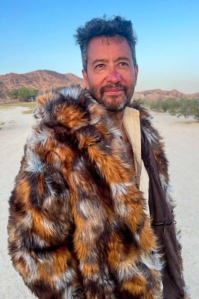 Men's Playa Coat in "Woolly Mammoth"