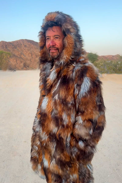 Men's Playa Coat in "Woolly Mammoth"