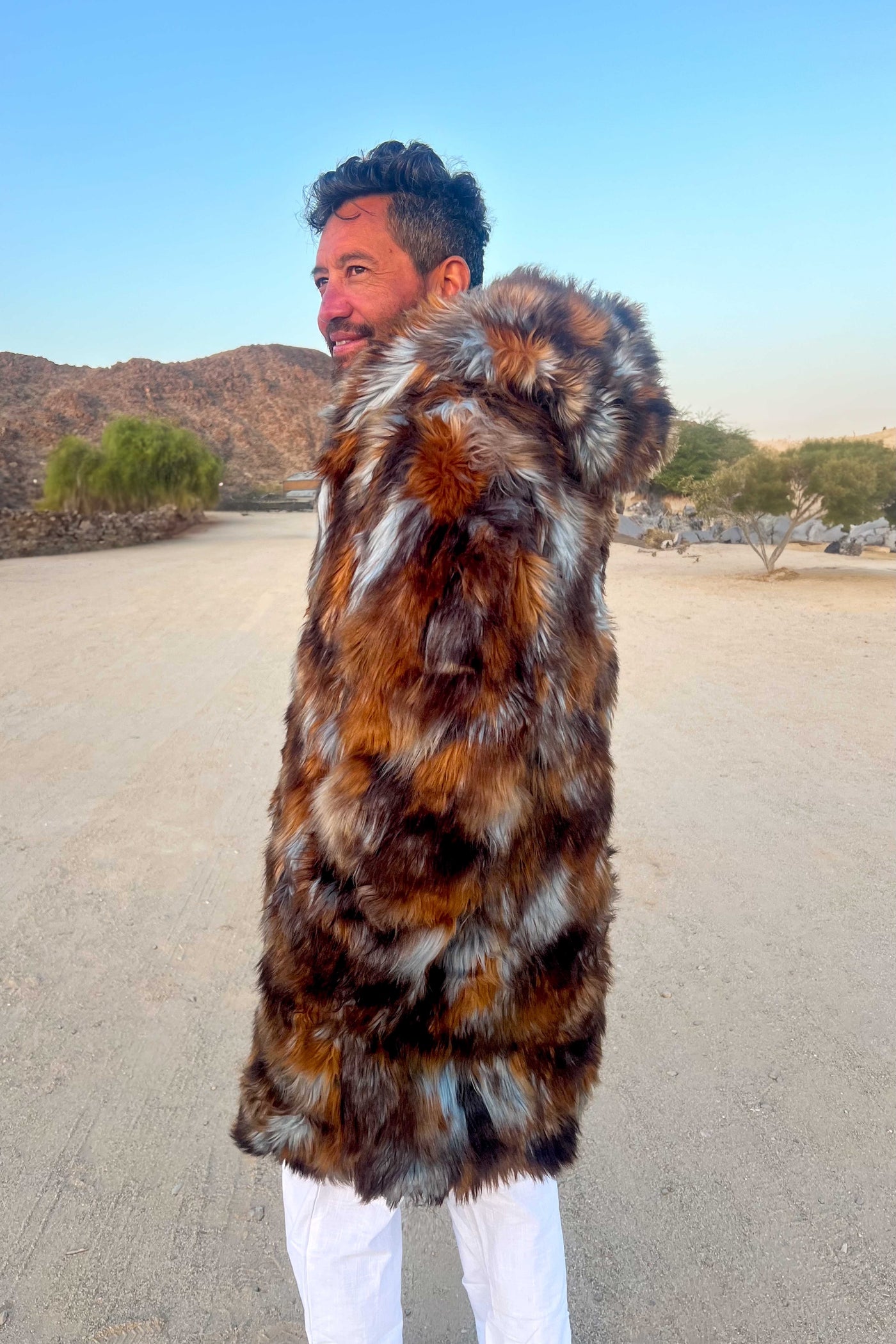 Men's Playa Coat in "Woolly Mammoth"