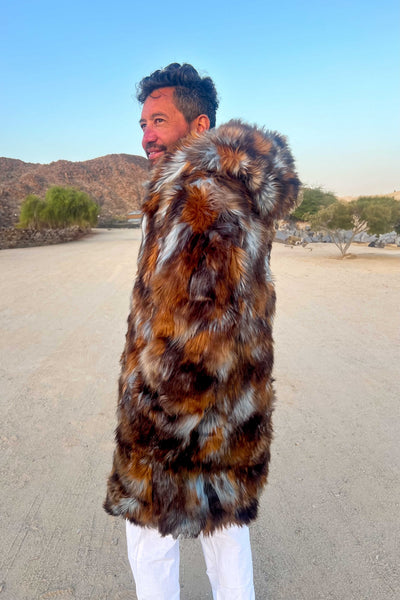 Men's Playa Coat in "Woolly Mammoth"
