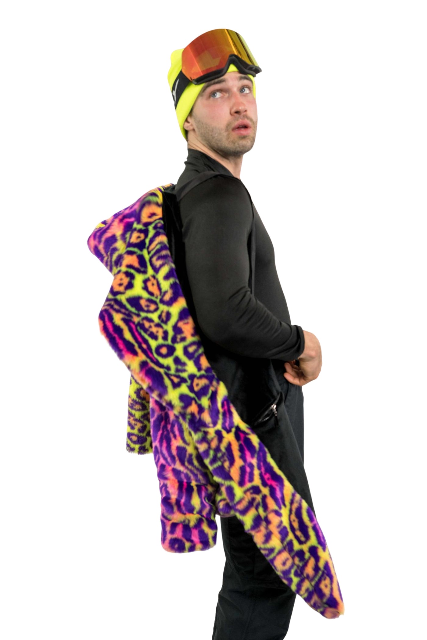 Men's Duke Coat in "Neon Cheetah"