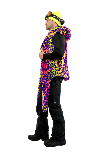 Men's Desert Warrior Vest in "Neon Cheetah"