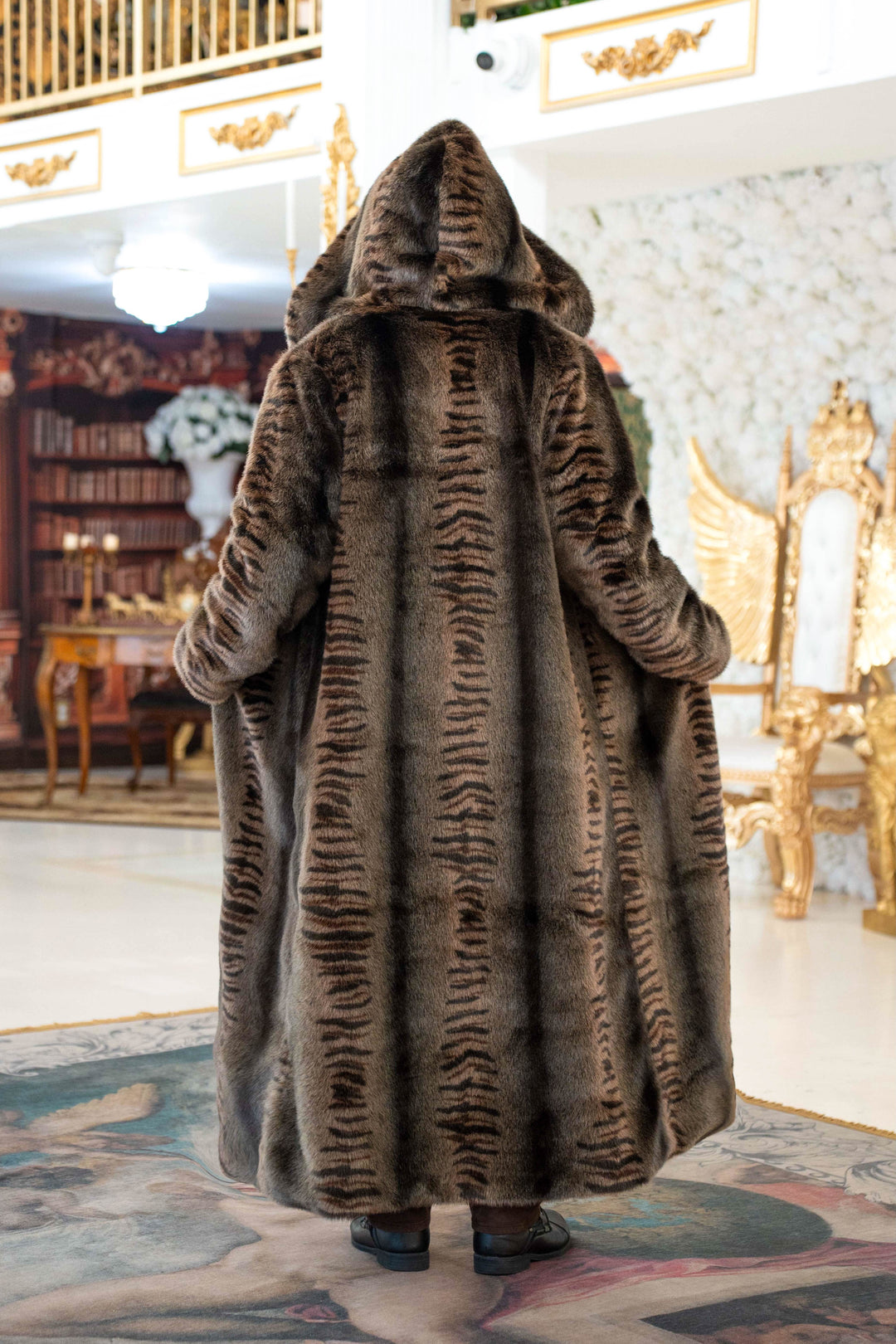 MEN'S LONG DESERT WARRIOR COAT IN 