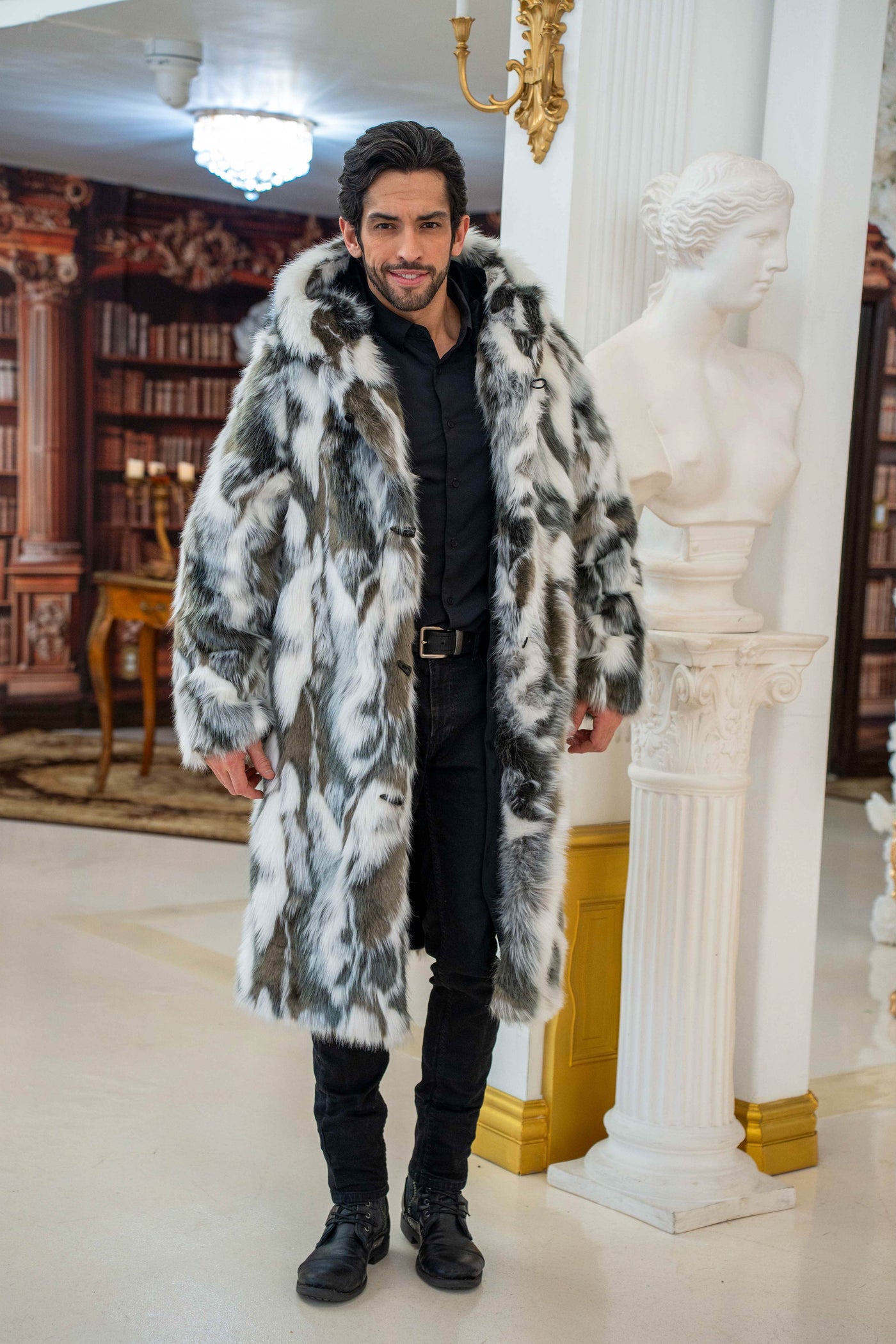 Men's Playa Coat in "Tibetian Wolf" STOCK
