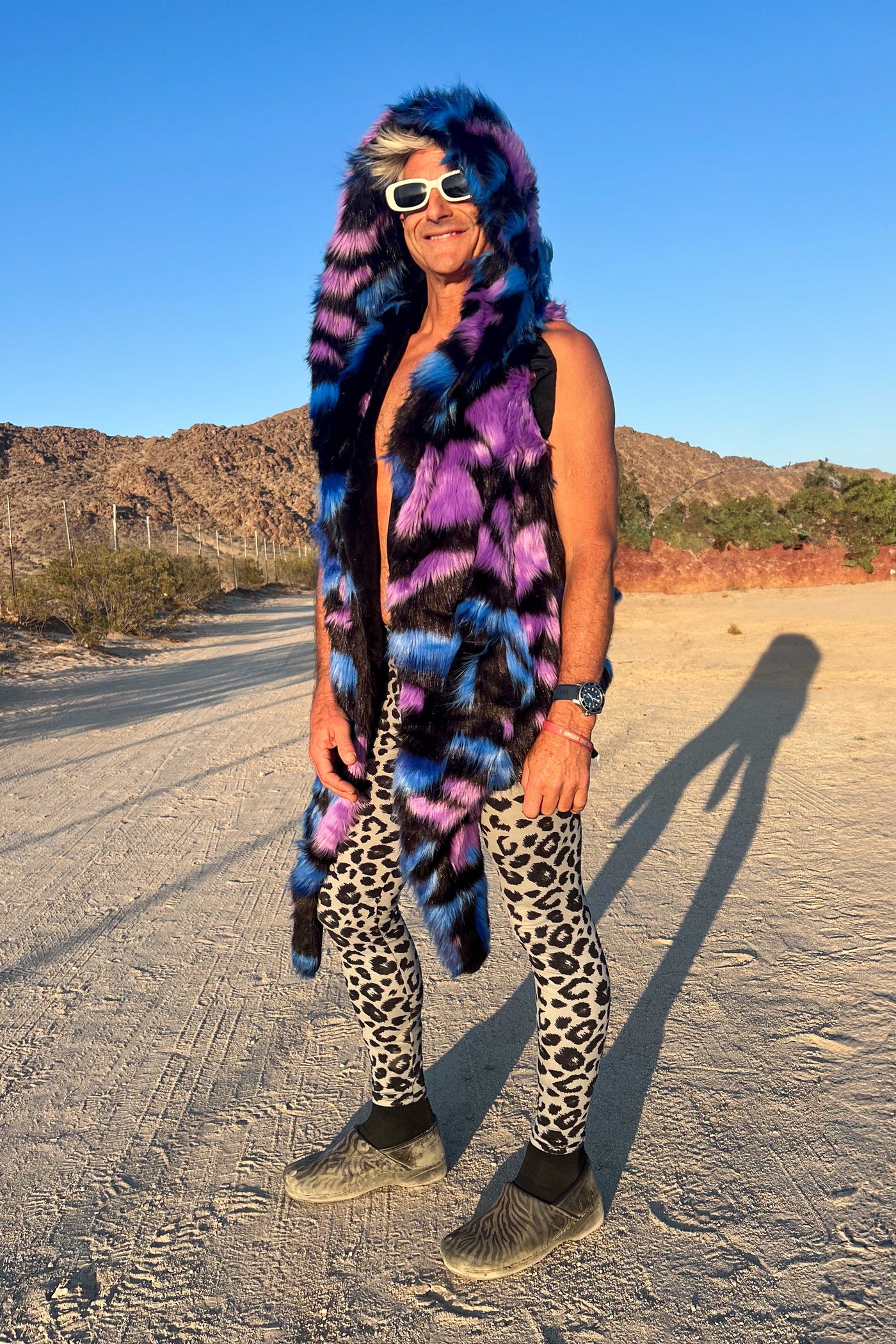 Men's Desert Warrior Vest in "Twilight Bloom" STOCK