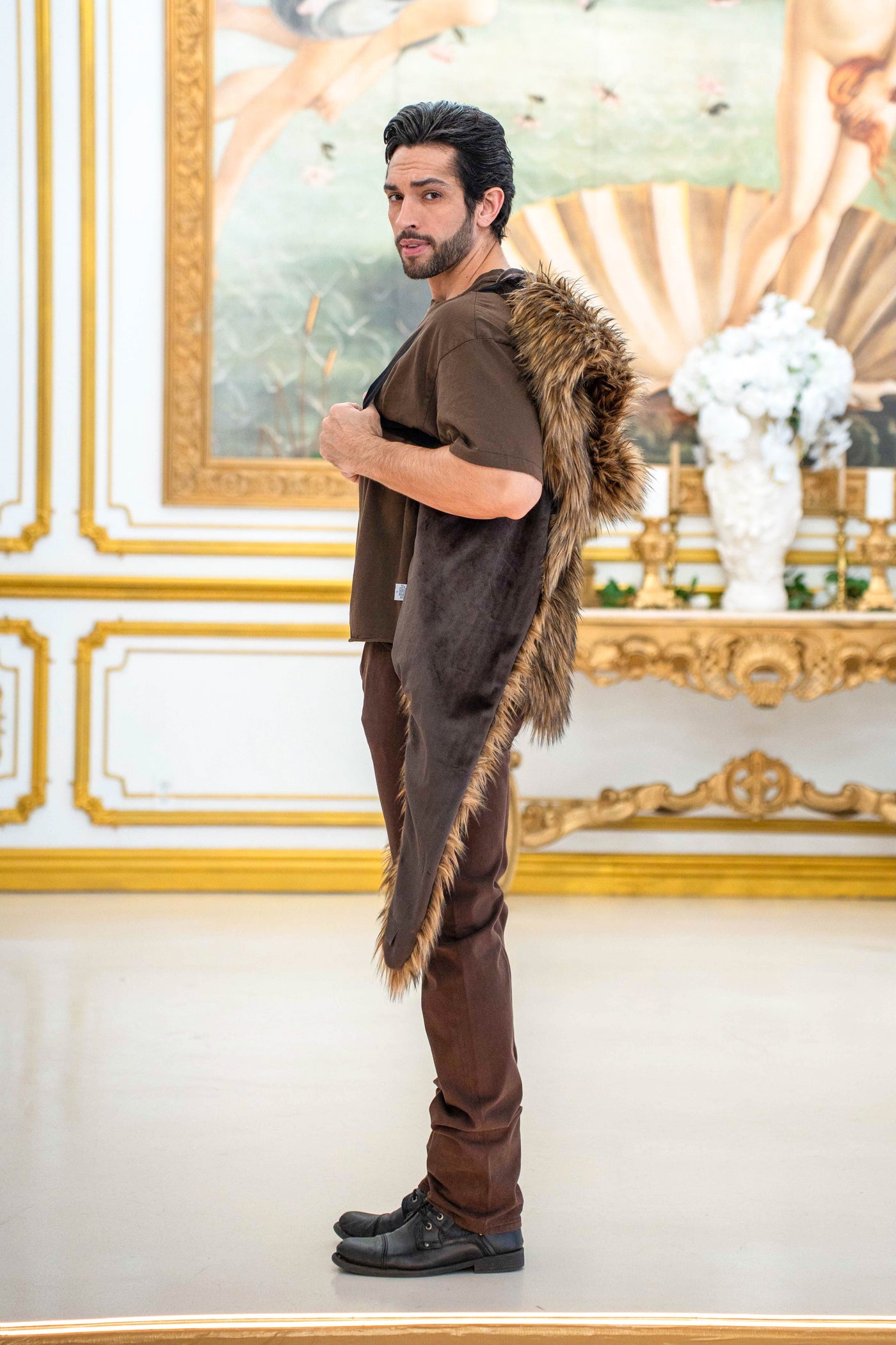 Men's Desert Warrior Vest in "Mountain Coyote"