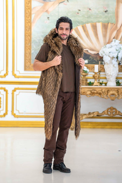 Men's Desert Warrior Vest in "Mountain Coyote"