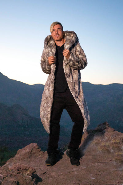 Men's Desert Warrior Coat in "Desert Wolf"