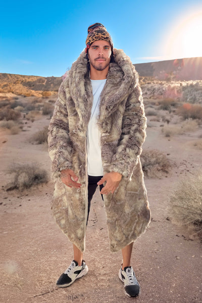 Men's Desert Warrior Coat in "Desert Wolf"