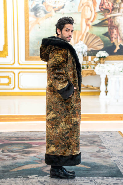 Men's Emperor Coat in "Imperial Sunset"
