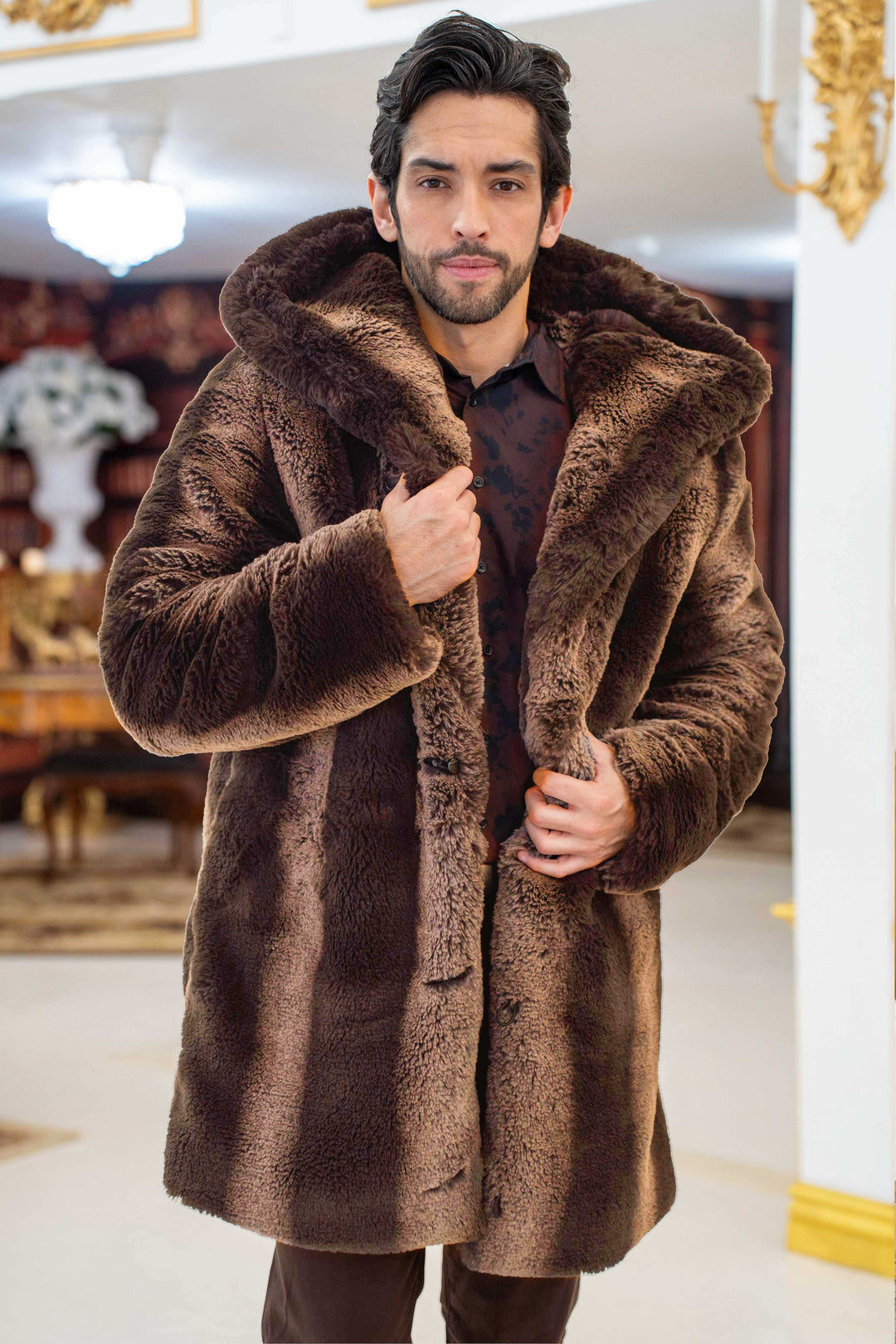 mens-saddle-brown-short-fur-