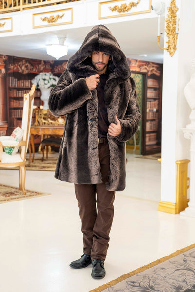 Men's Short Desert Warrior Coat in "Teddy" STOCK
