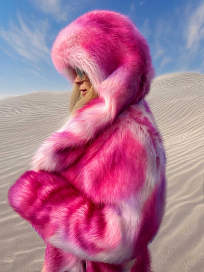 Women's Playa Coat in "Bubblicious"