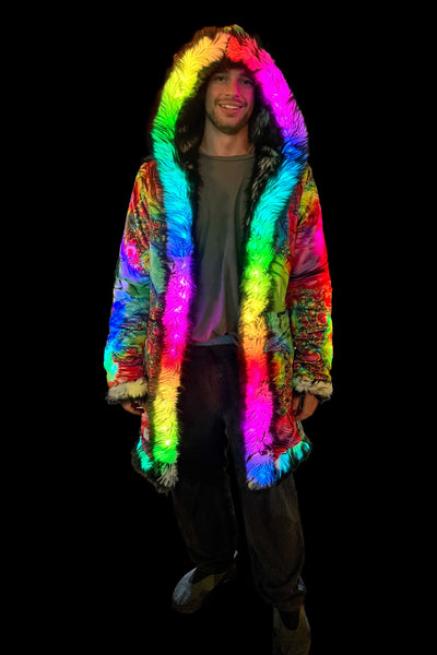 Men’s LED C3 2.0 (Cool.Classic.Comfy) Reversible Skittle Swirl Coat