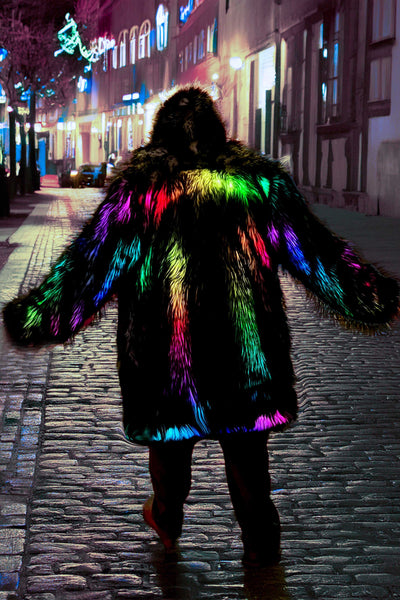 Men’s LED C3 2.0 (Cool.Classic.Comfy) Reversible Skittle Swirl Coat