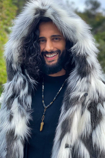 Men's Playa Coat in "Tibetian Wolf"