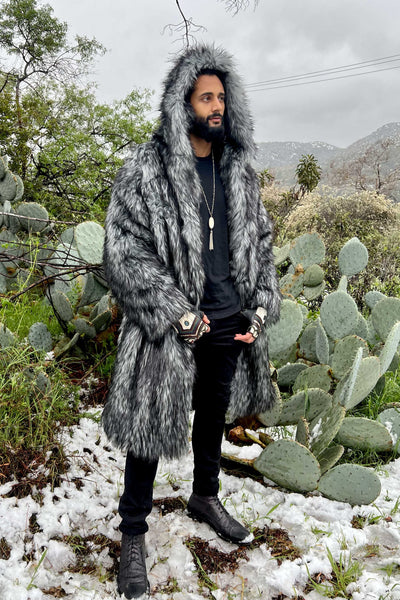 Men's Playa Coat in "Gray Wolf"