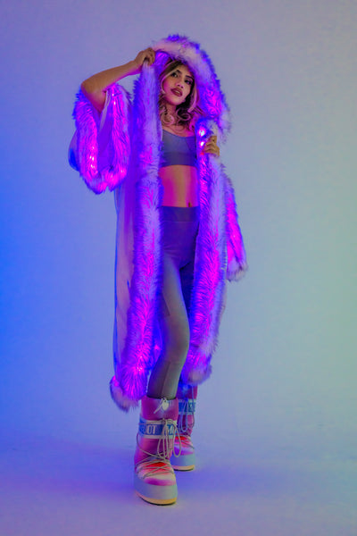 LED Sheer Magic Kimono in "Lilac" IN STOCK