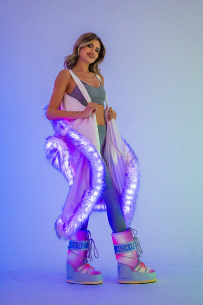 LED Sheer Magic Kimono in "Lilac" IN STOCK