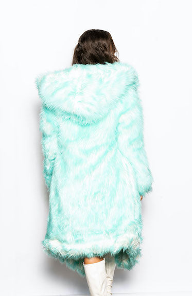 women's-LED-turquoise-white-faux-fur-desert-warrior-coat-5