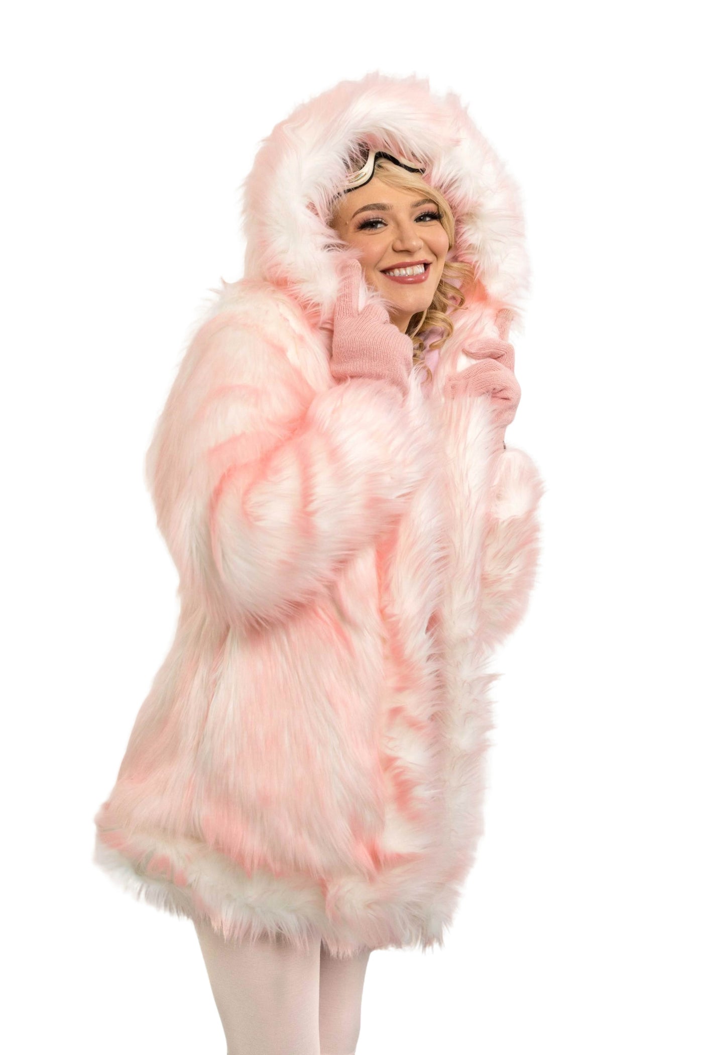 Women's C3 (Cool, Classic, Comfy) Coat in "Just the Tip Pink"
