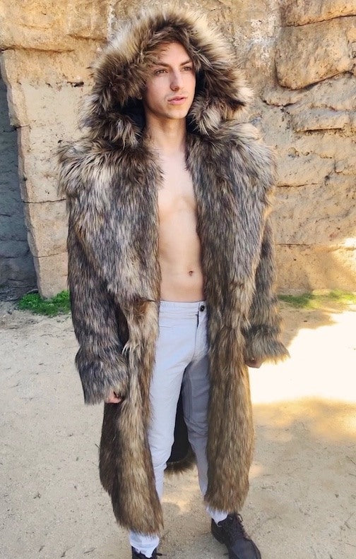 Burning-man- Burning-man- men's fuax-fur-vandal-coat-desert-brown-coyote-1